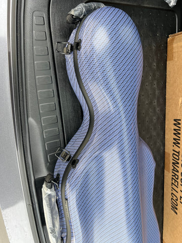 Tonareli Blue Checkered Viola Case