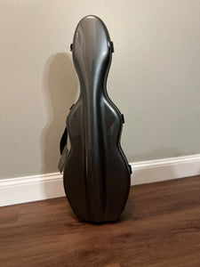 Tonareli Violin Shaped Fiberglass Case VNF1018 Special Edition Graphite (previous design)