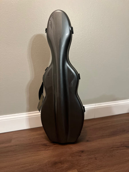 Tonareli Violin Shaped Fiberglass Case VNF1018 Special Edition Graphite (previous design)