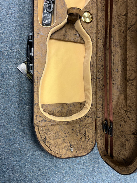 Tonareli "Birds" Violin Case Half Moon