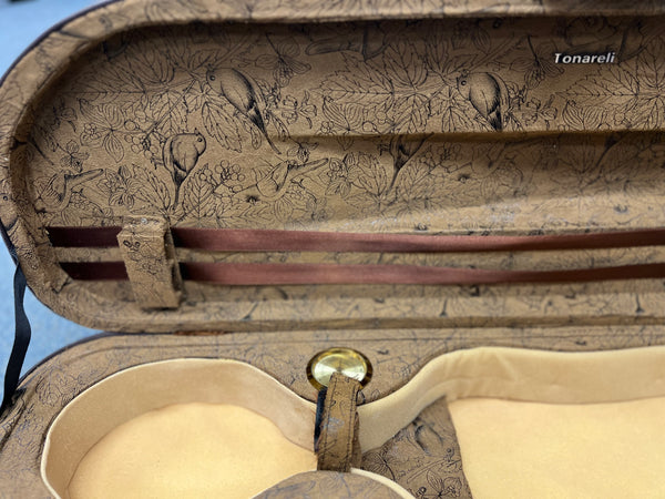 Tonareli "Birds" Violin Case Half Moon