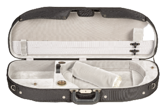 Bobelock B2048 Wood Half Moon Adjustable Viola Case