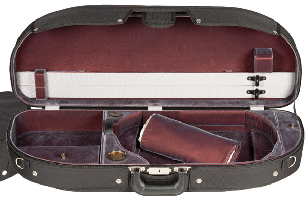 Bobelock B2048 Wood Half Moon Adjustable Viola Case