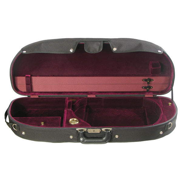 Bobelock B2048 Wood Half Moon Adjustable Viola Case