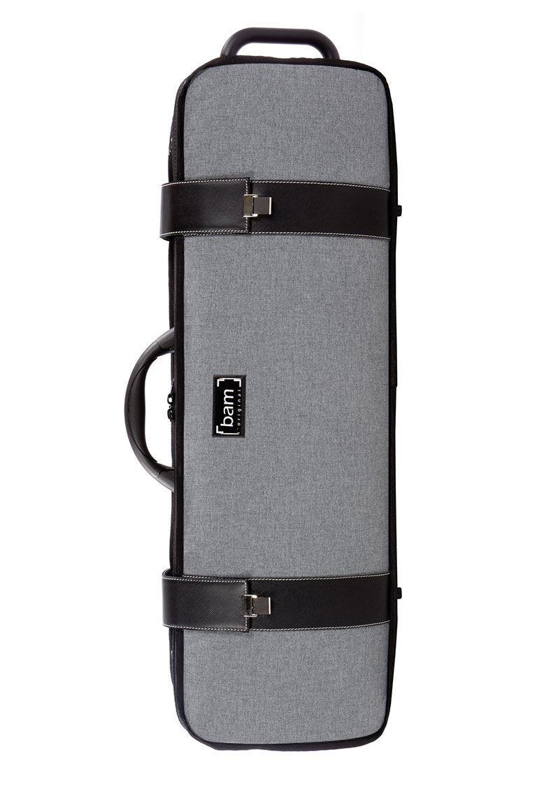 限定セール VIOLIN OBLONG HIGHTECH FLANNEL GREY Bam CASE Cases Fiddle – 2001GF その他