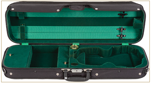 Bobelock B14002ES Violin Oblong Suspension Case, Velvet