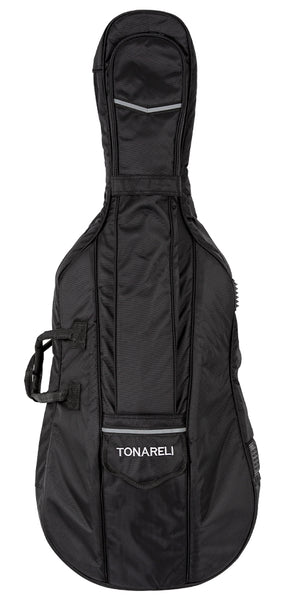 Tonareli Cello Designer Super Duty Gig Bag Black VCDB1000