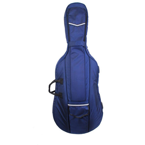 Tonareli Cello Designer Super Duty Gig Bag Navy VCDB1001 - Fiddle Cases
