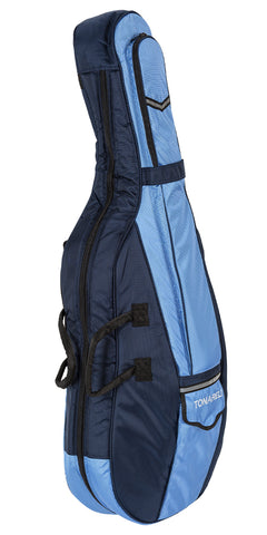 Tonareli Cello Designer Super Duty Gig Bag Blue Two-Toned VCDB1002