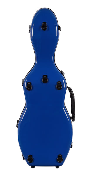 Tonareli Violin Shaped Fiberglass Case VNF1003 Blue