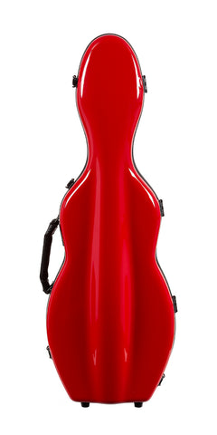 Tonareli Violin Shaped Fiberglass Case VNF1005 Red