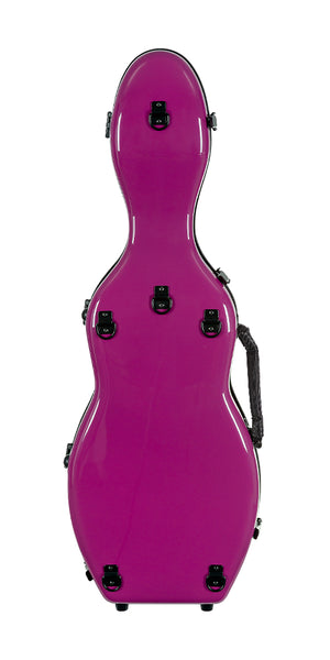 Tonareli Violin Shaped Fiberglass Case VNF1010 Purple