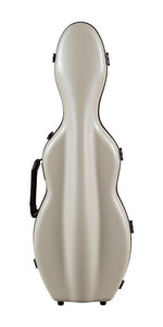 Tonareli Violin Shaped Fiberglass Case VNF1011 Pearl