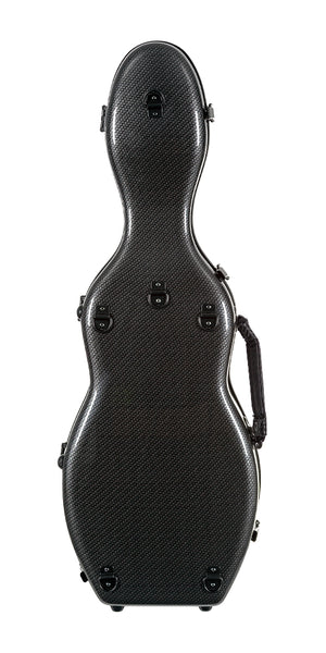 Tonareli Violin Shaped Fiberglass Case VNF1013 Special Edition Carbon-look Checkered