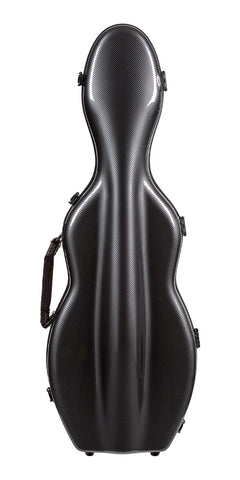 Tonareli Violin Shaped Fiberglass Case VNF1018 Special Edition Graphite