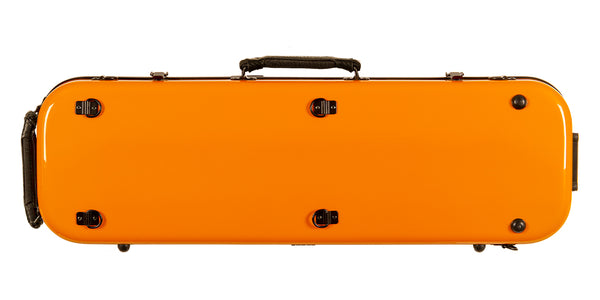 Tonareli Violin Oblong Fiberglass Case VNFO1005 Orange