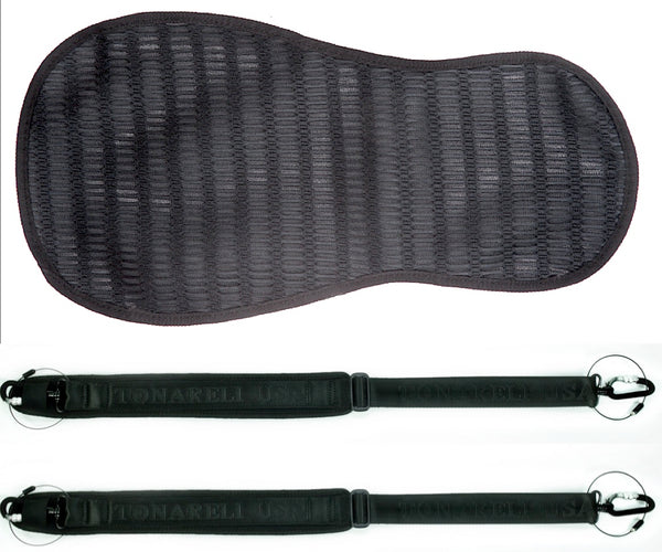 Tonareli Violin Shaped Polycarbonate Case VNPC 1025 Special Edition Black Titanium - Fiddle Cases